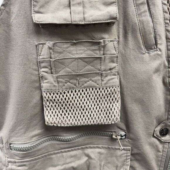 Humvee Size XL Outdoor Shooting Fishing Vest Many Pockets Front Zipper Closure - Picture 7 of 10